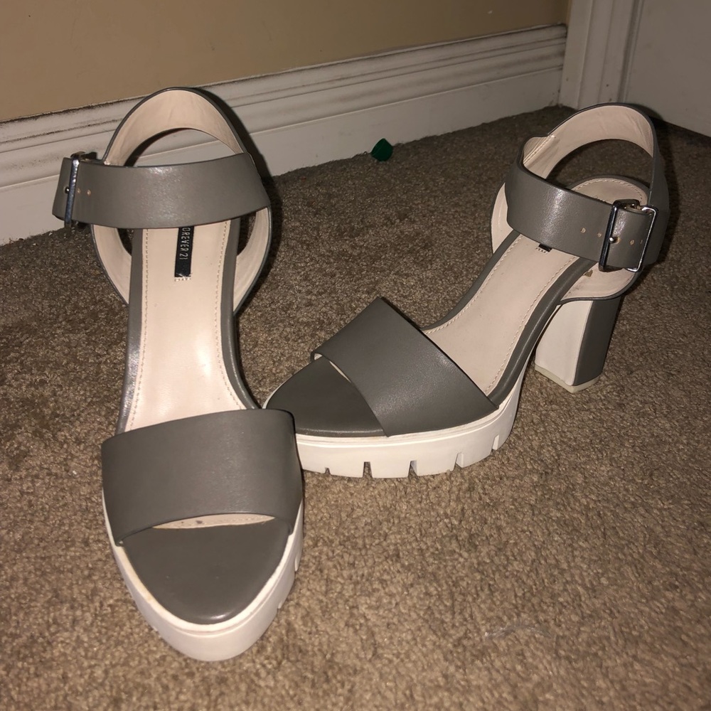 Gray heels